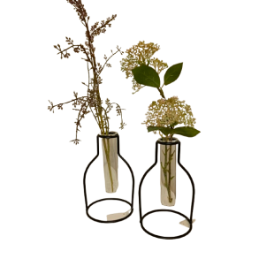 Metal vase