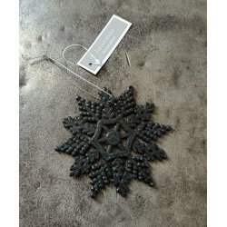 Sort glimmer snefnug