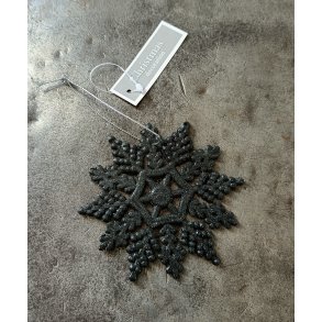 Sort glimmer snefnug