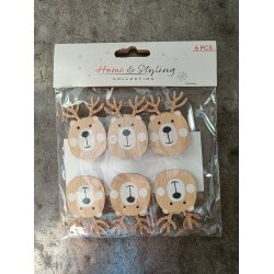 Klemmer med Bamse hoveder