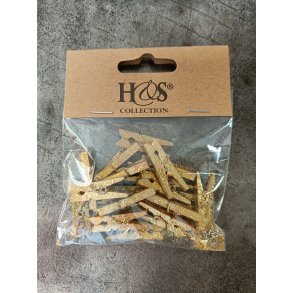 Klemmer guld glimmer