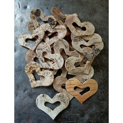 Bark hjerter med hul