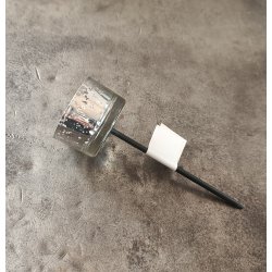 Lysholder til fyrfadslys glas