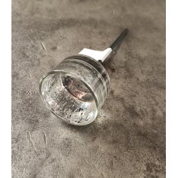 Lysholder til fyrfadslys glas