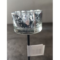 Lysholder til fyrfadslys glas