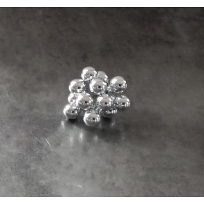 Glas kugler 20mm s�lv