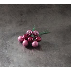 Glas kugler 20mm fuchsia