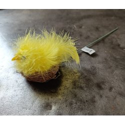 Kylling i rede p pind