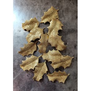 Kristtorn blade guld