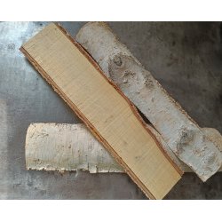 Dekorationstr med birkebark