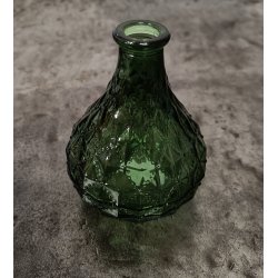 Glas vase grn