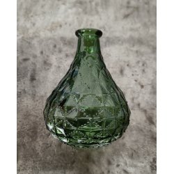 Glas vase grn