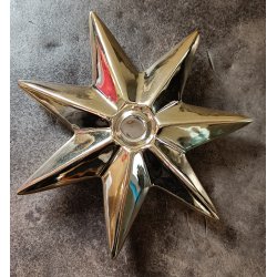 Lysestage stjerne guld