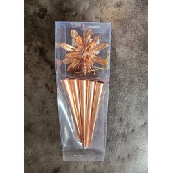 Stjerne plast kobber