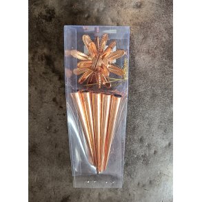 Stjerne plast kobber