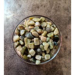 Dekorationssten grn jade