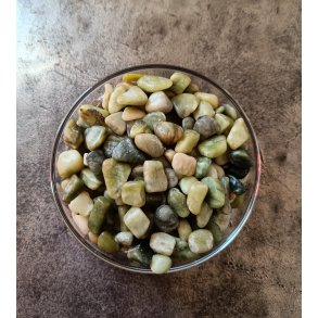 Dekorationssten gr�n jade