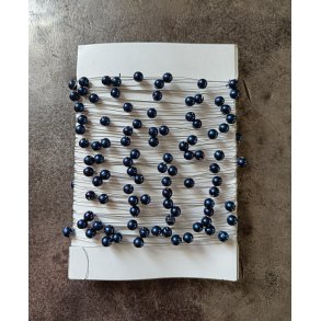 Perleguirlande bl� perle