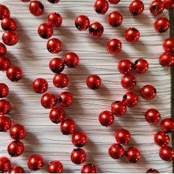 Perleguirlande rd perle