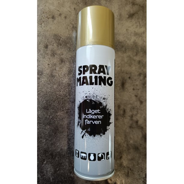 Spraymaling guld