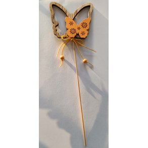 Sommerfugle orange p� pind 