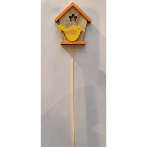 Fuglehus gul p� pind