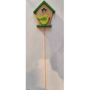 Fuglehus Gr�n p� pind