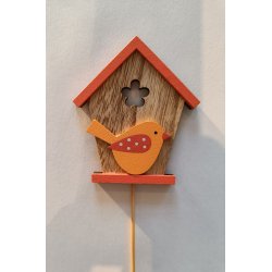 Fuglehus orange  p pind