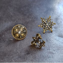 Lys smykker st m/ 3 stk.