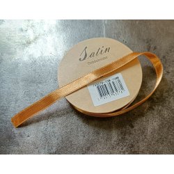 Satinbnd Lyse brun/ Guld