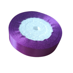Satinbnd lilla 20 mm