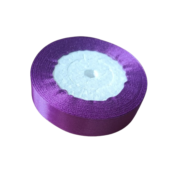 Satinbnd lilla 20 mm