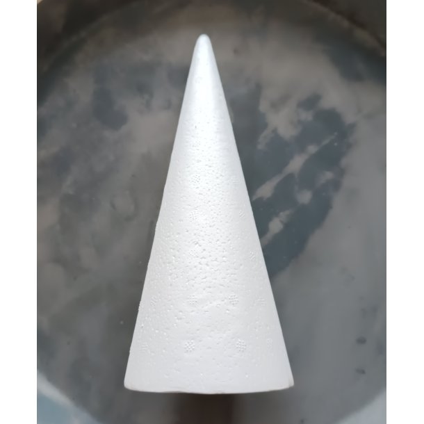 Styropor kegle  10 cm