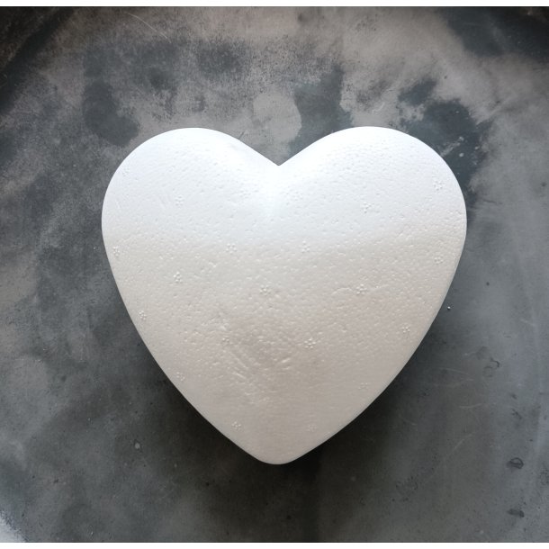 Styropor hjerte