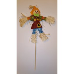 Fugleskr�msel p� pind bordeaux