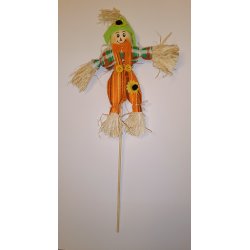 Fugleskr�msel p� pind orange