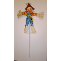 Fugleskr�msel p� pind bl�