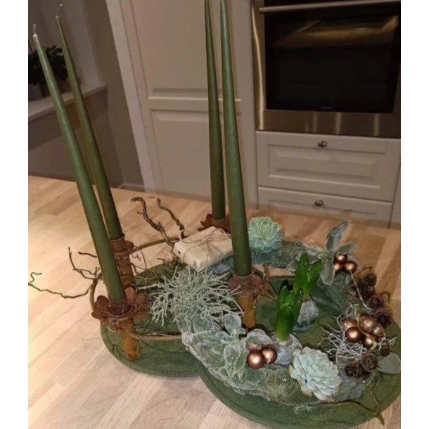 Glas kugler 20mm kobber