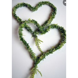 Metal hjerte ring  20