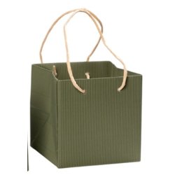 Papir pose til dekoration rillet