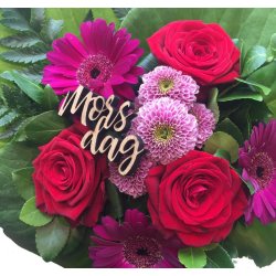 Buket skilte verdens bedste mor