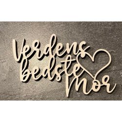 Buket skilte verdens bedste mor