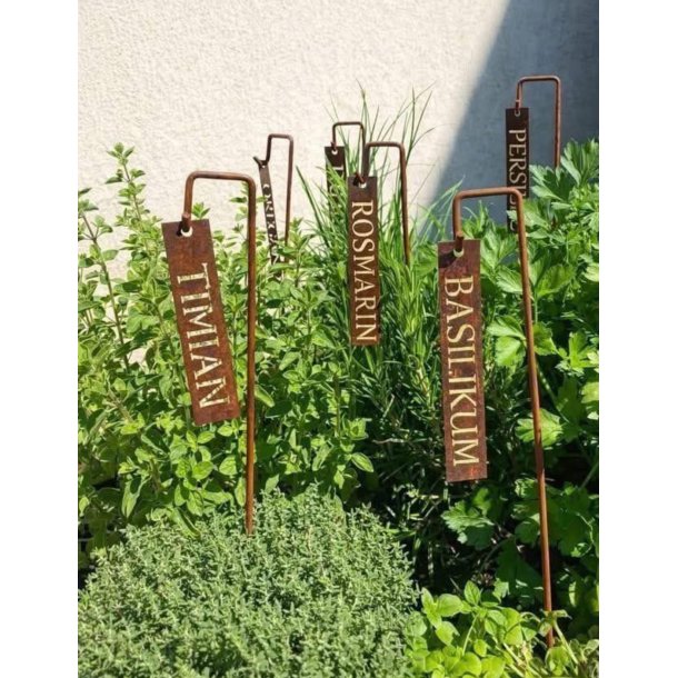 Krydderurte skilt Purl�g