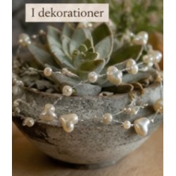 Perleguirlande hjerter perle