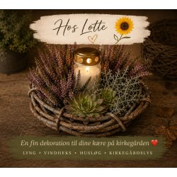 Sk�l til gravpynt