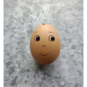 H�nse�g med ansigt �bne �jne