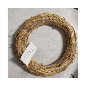 Halmkrans 3 x 21 cm.