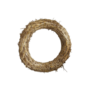 Halmkrans  5 x 25 cm.
