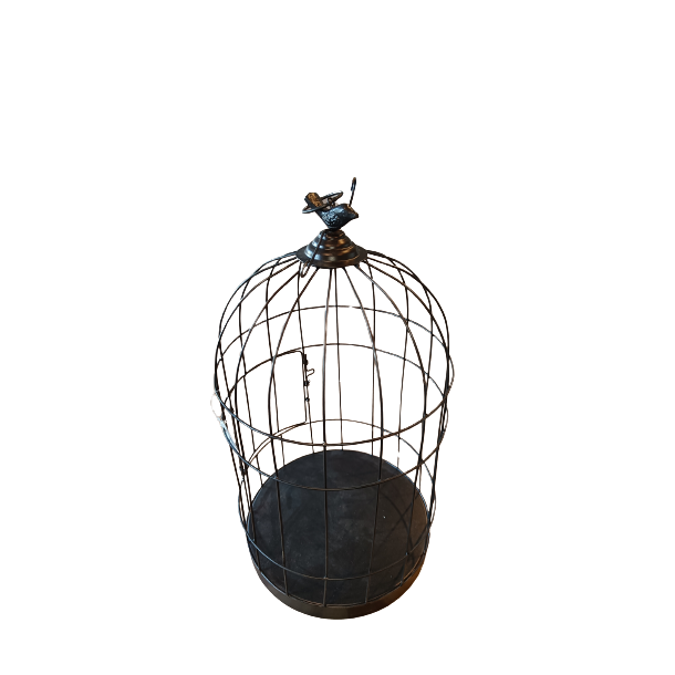 Metal fuglebur 