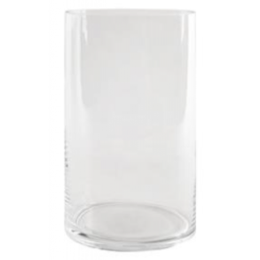 Cylinder glas vase